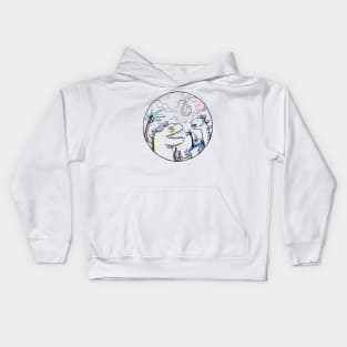 Meteor Shower Kids Hoodie